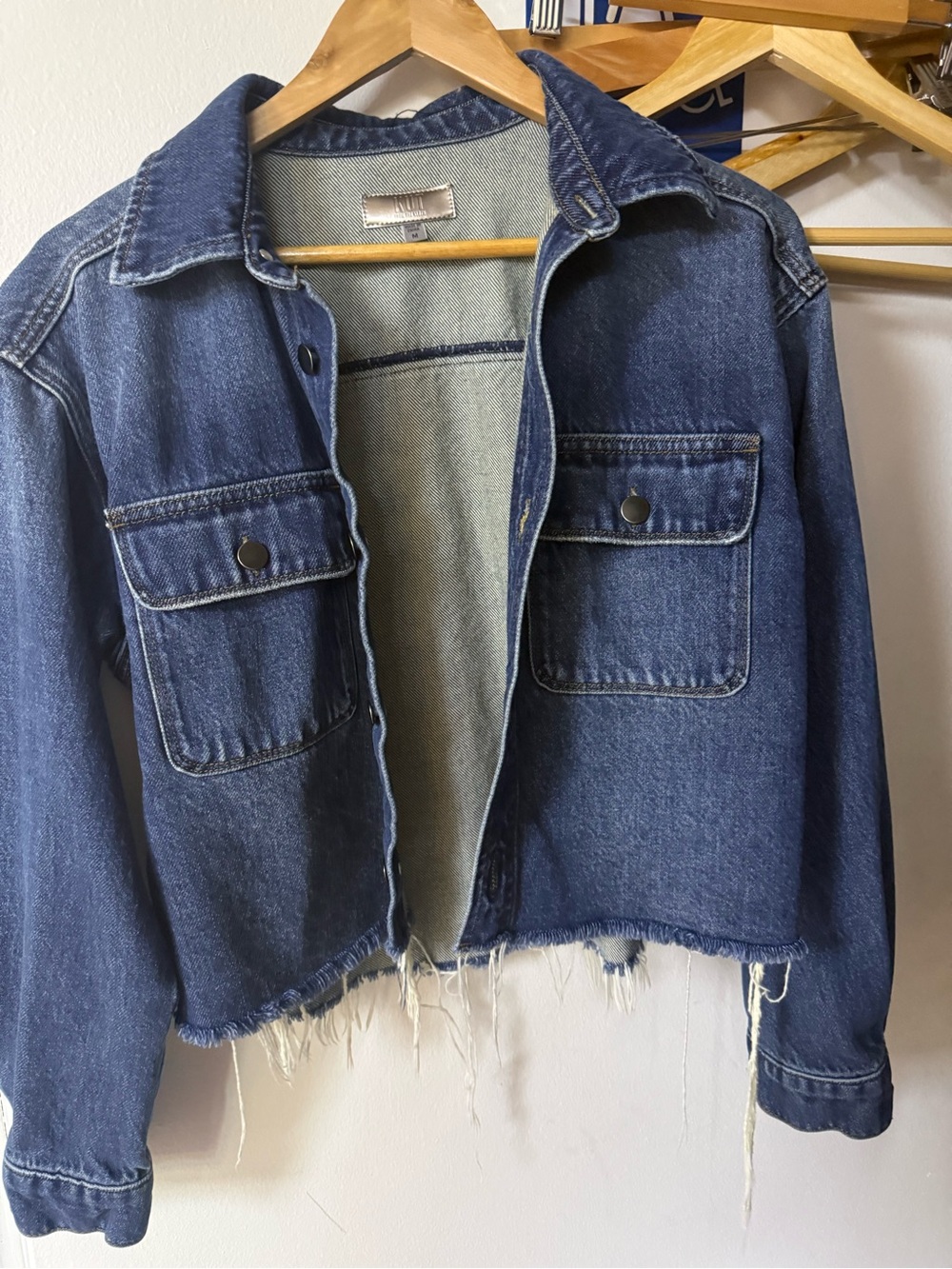 Kut from the Kloth Indigo Denim Jacket